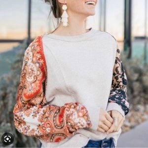 Free People Vintage Affair Sweatshirt